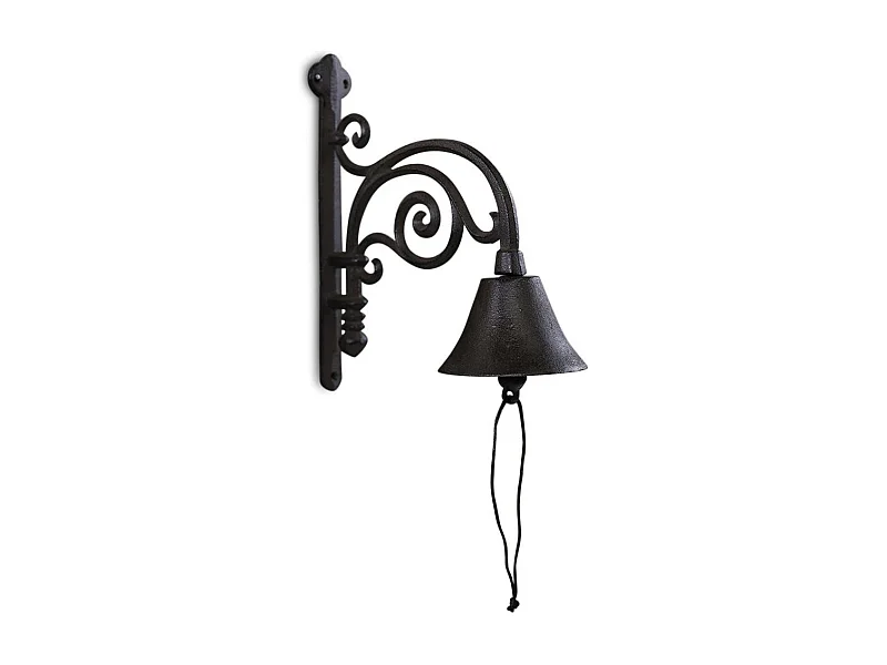 Cloche fonte Fonte Marron - Décoration d'Autrefois