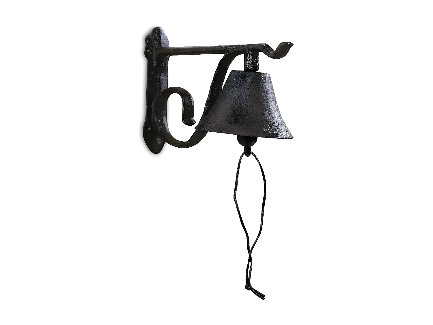 Cloche fonte Fonte Marron - Décoration d'Autrefois