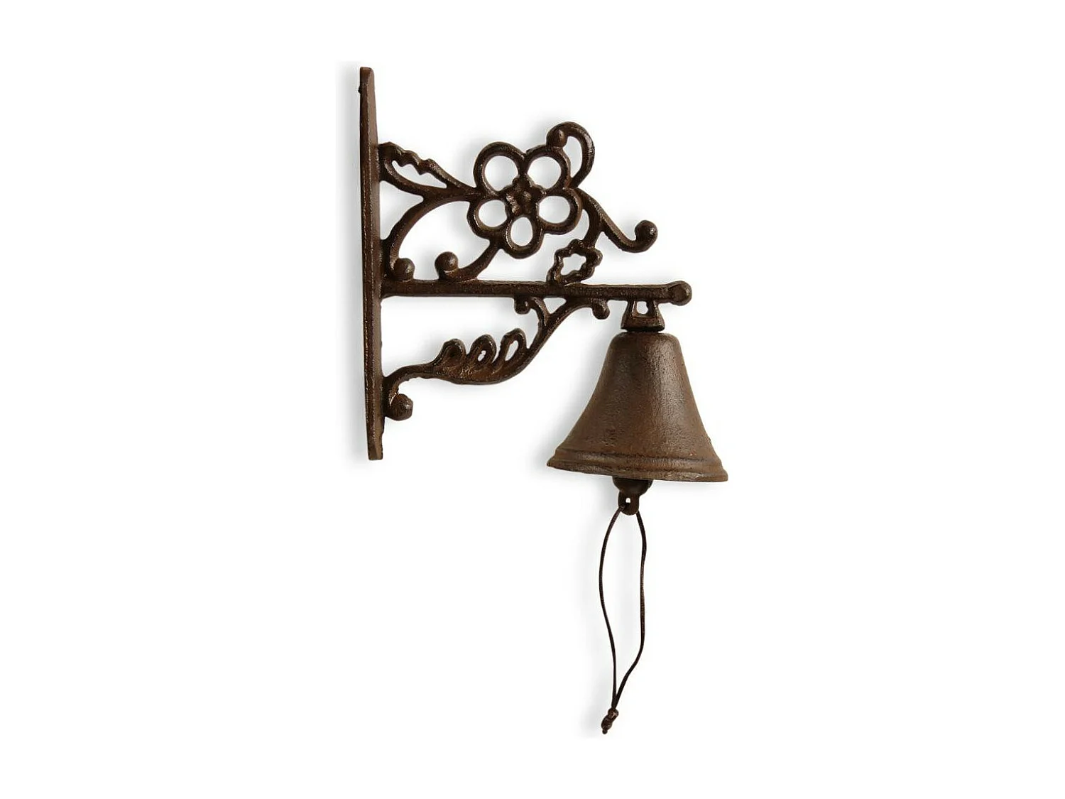 Cloche fonte Fonte Marron - Décoration d'Autrefois