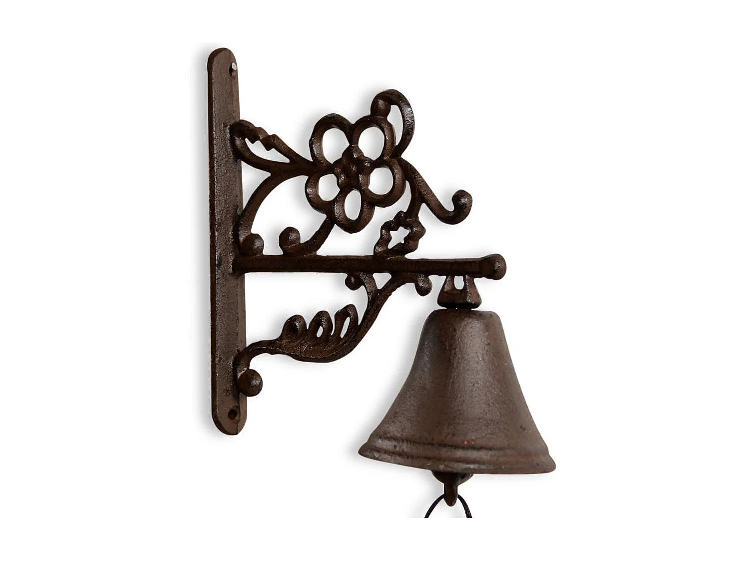 Cloche fonte Fonte Marron - Décoration d'Autrefois