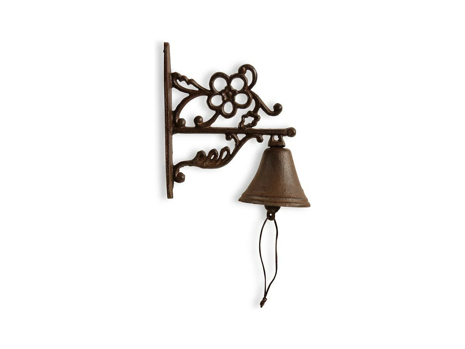 Cloche fonte Fonte Marron - Décoration d'Autrefois