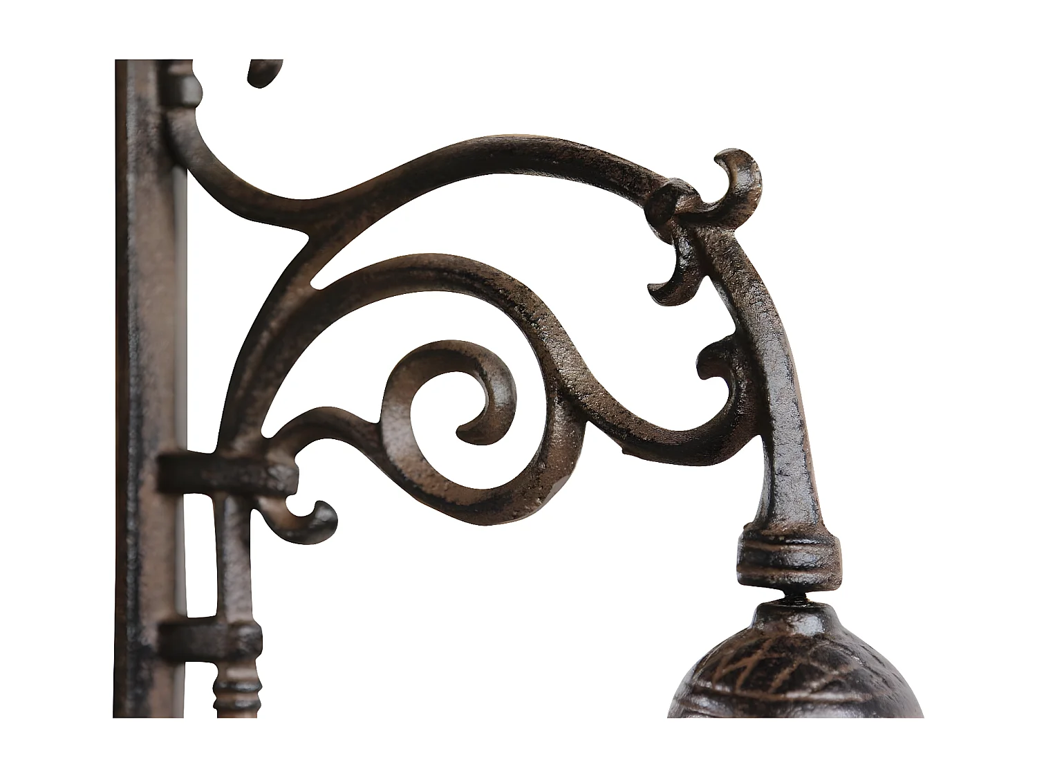 Cloche fonte Fonte Marron - Décoration d'Autrefois