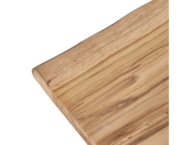 Planche à découper rectangulaire 30 cm en bois de teck - MELBA
