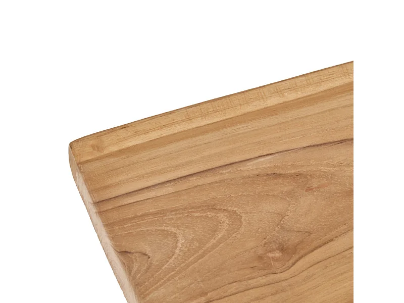 Planche à découper 40 cm bois de teck avec poignée originale – NOLA