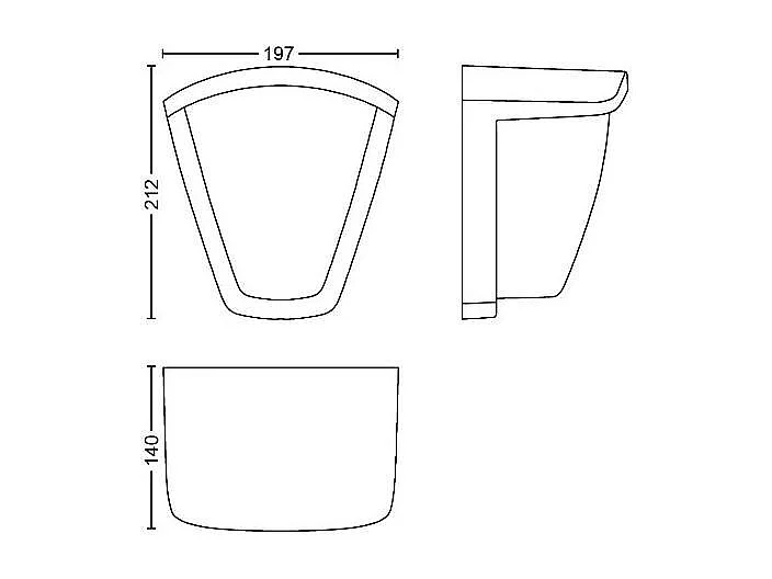 Applique da Parete Per Esterni Kiskadee  Antracite