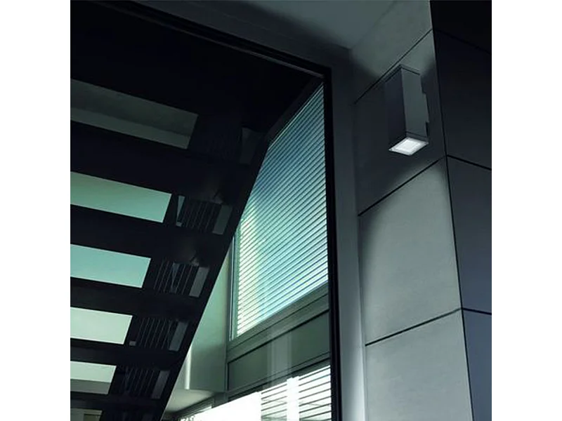 Applique Afrodita 2xGU10 Double Face LEDS-C4 05-9919-Z5-37 Gris