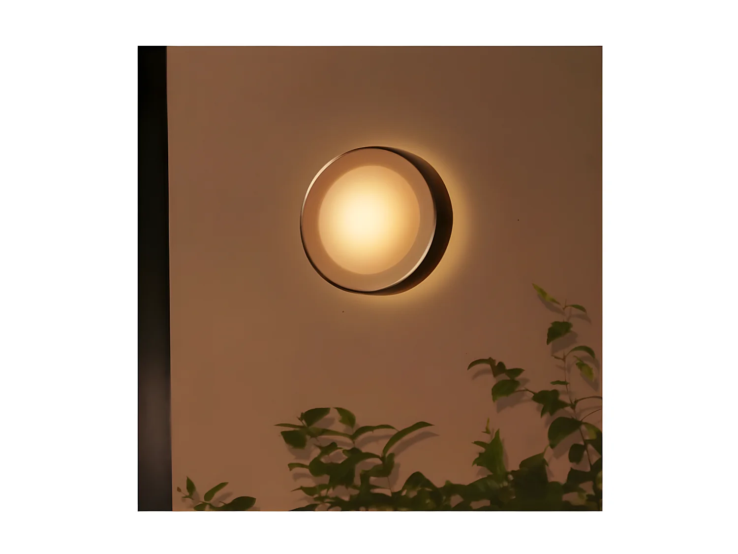 Applique Murale LED Extérieure White Color Daylo 15W  Hue Gris