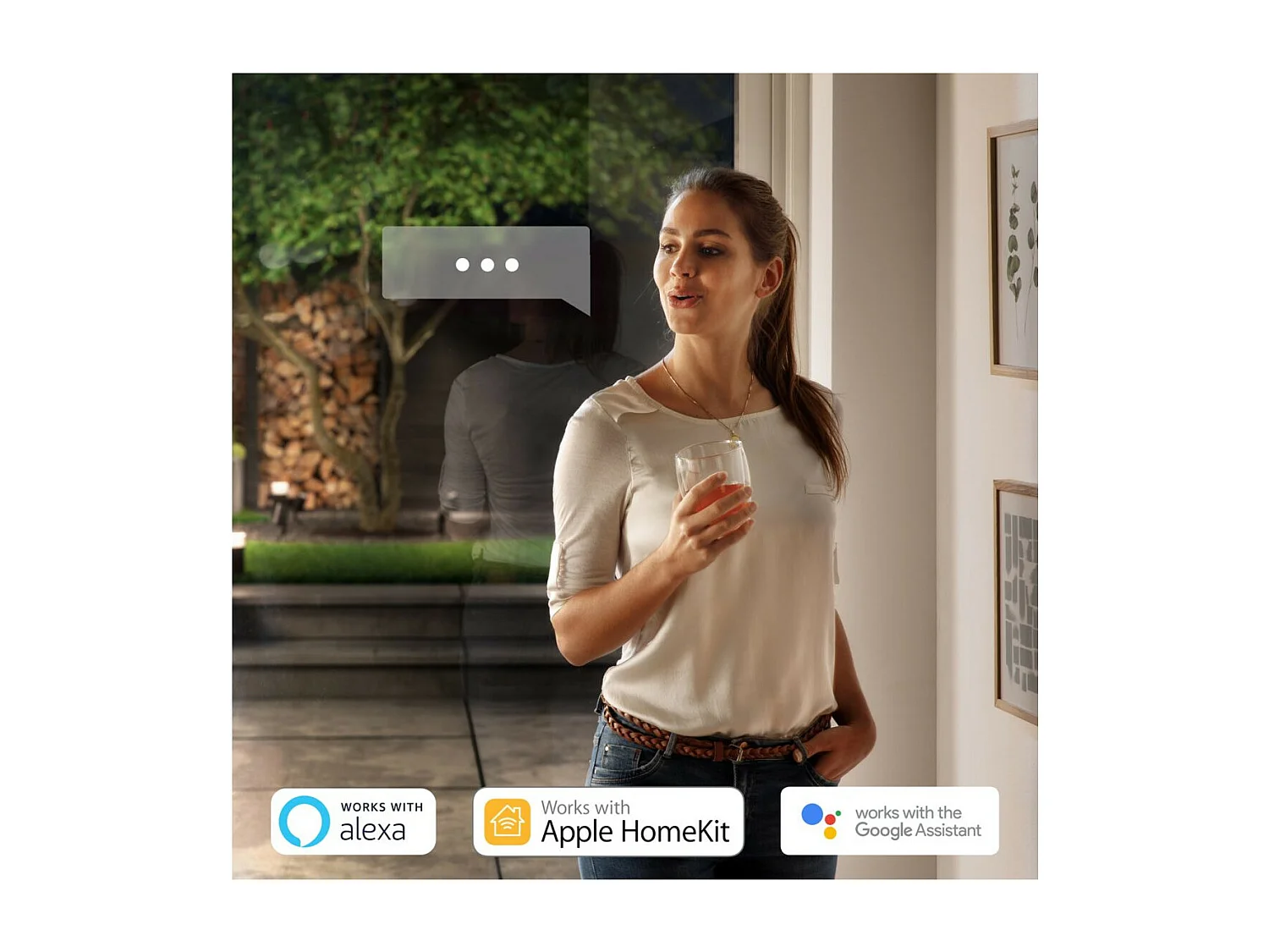 Applique da Parete LED White Color per Esterni 15W Hue Daylo Grigio