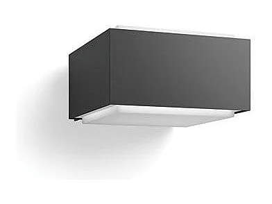 Philips myGarden Hedgehog Wandlamp - Antraciet - 1 x 42W - LED - Buiten