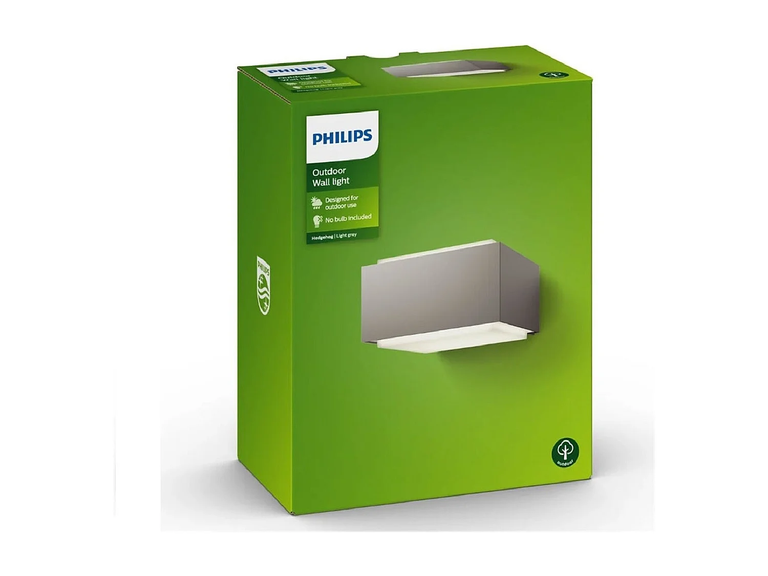 Applique Murale Extérieure  Hedgehog Double Éclairage Anthracite