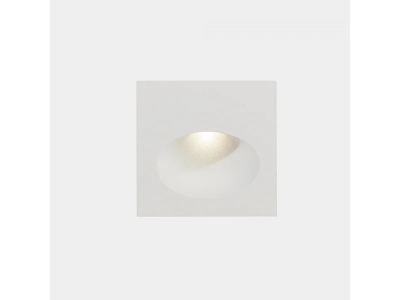 Balise LED Extérieure 2.2W Encastrable au Mur Bat Square Oval LEDS-C4 05-E016-14-CK  Blanc Chaud 2700K