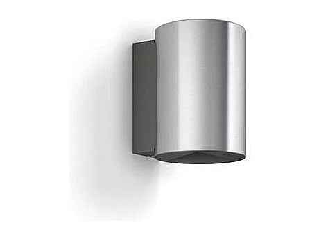 Applique da Parete LED 2x4.5W Per Esterni Doppia Luce Regolabile Buxus Argento