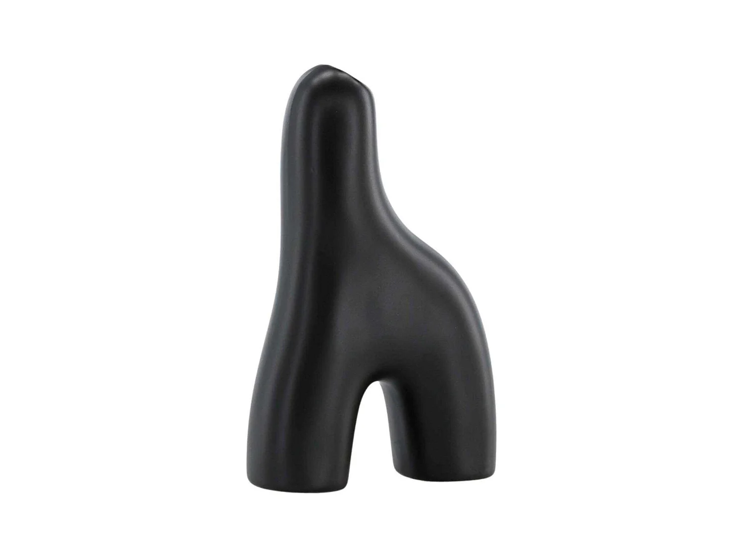 Vase Design "Aya" 16cm Noir