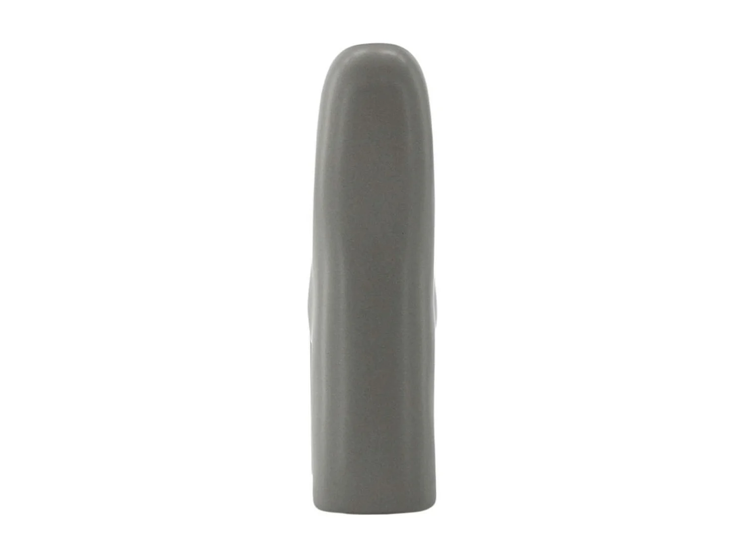 Vase Design "Aya" 16cm Gris Foncé