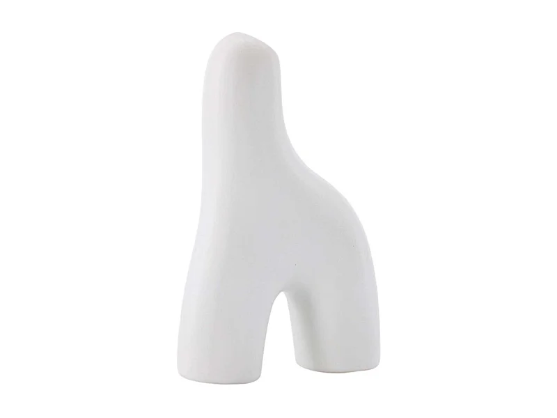 Vase Design "Aya" 16cm Blanc