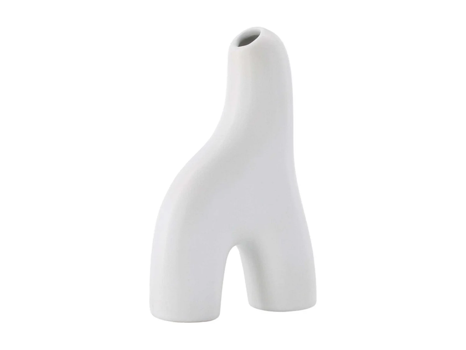 Vase Design "Aya" 16cm Blanc