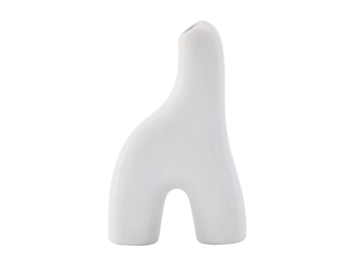 Vase Design "Aya" 16cm Blanc