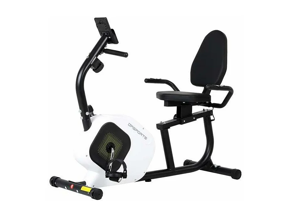 Vélo d'appartement semi-allongé 8 niveaux de résistance Saturne