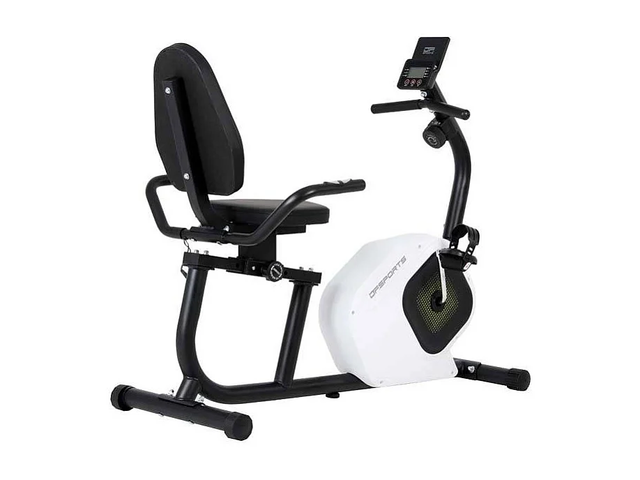 Vélo d'appartement semi-allongé 8 niveaux de résistance Saturne