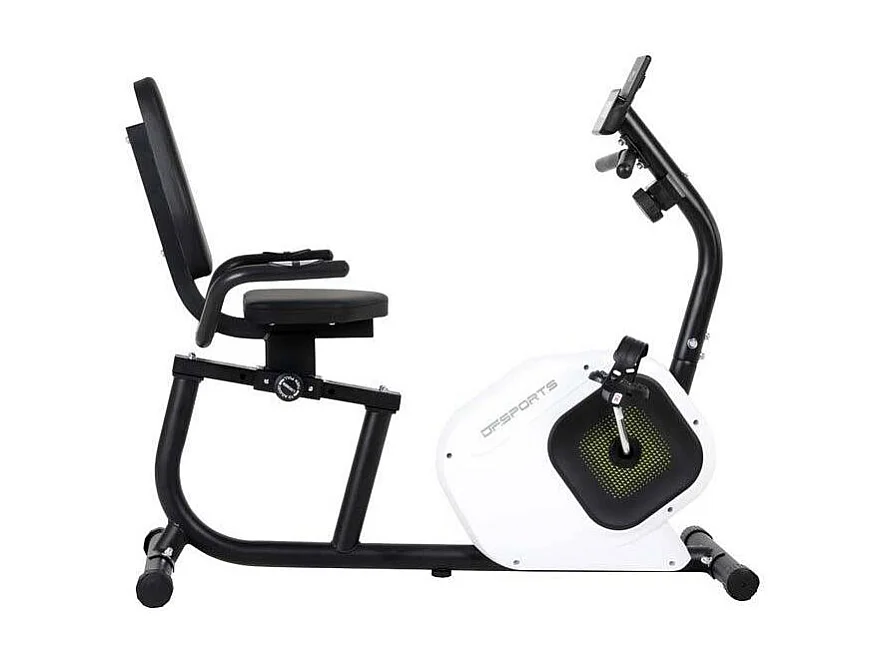 Vélo d'appartement semi-allongé 8 niveaux de résistance Saturne