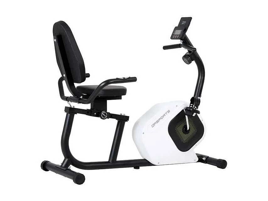 Vélo d'appartement semi-allongé 8 niveaux de résistance Saturne