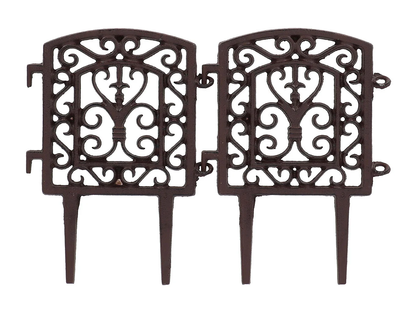 Bordure à assembler en fonte Tradition Lot de 2