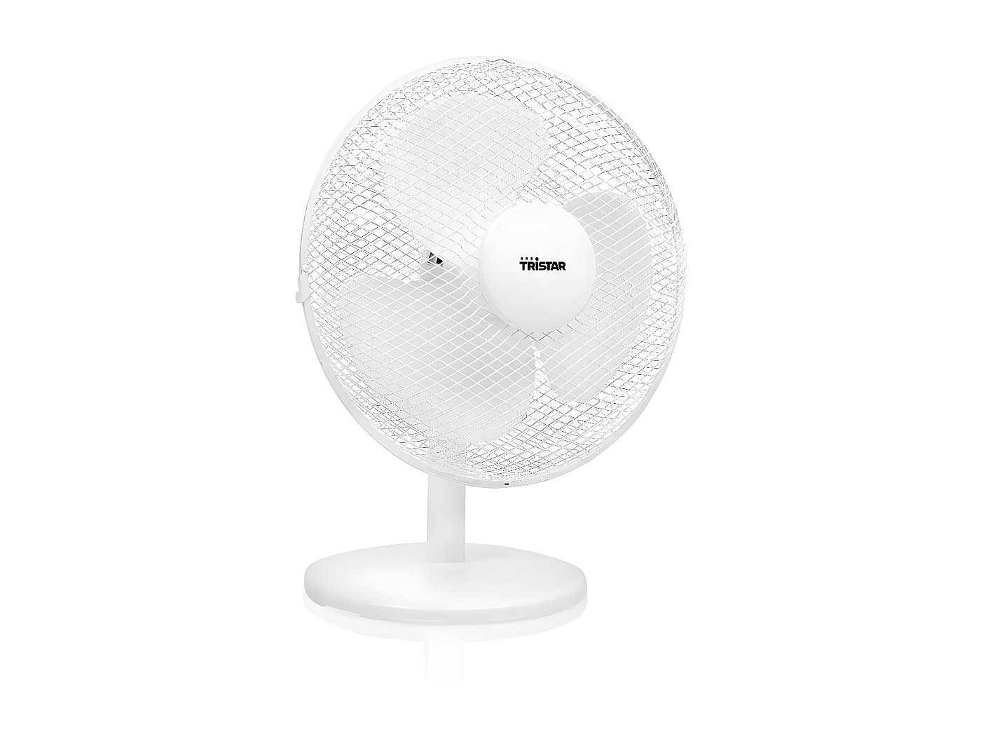 TRISTAR Ventilateur metal sur pied Diamètre 40 cm - Réglable en hauteur 91-128 cm
