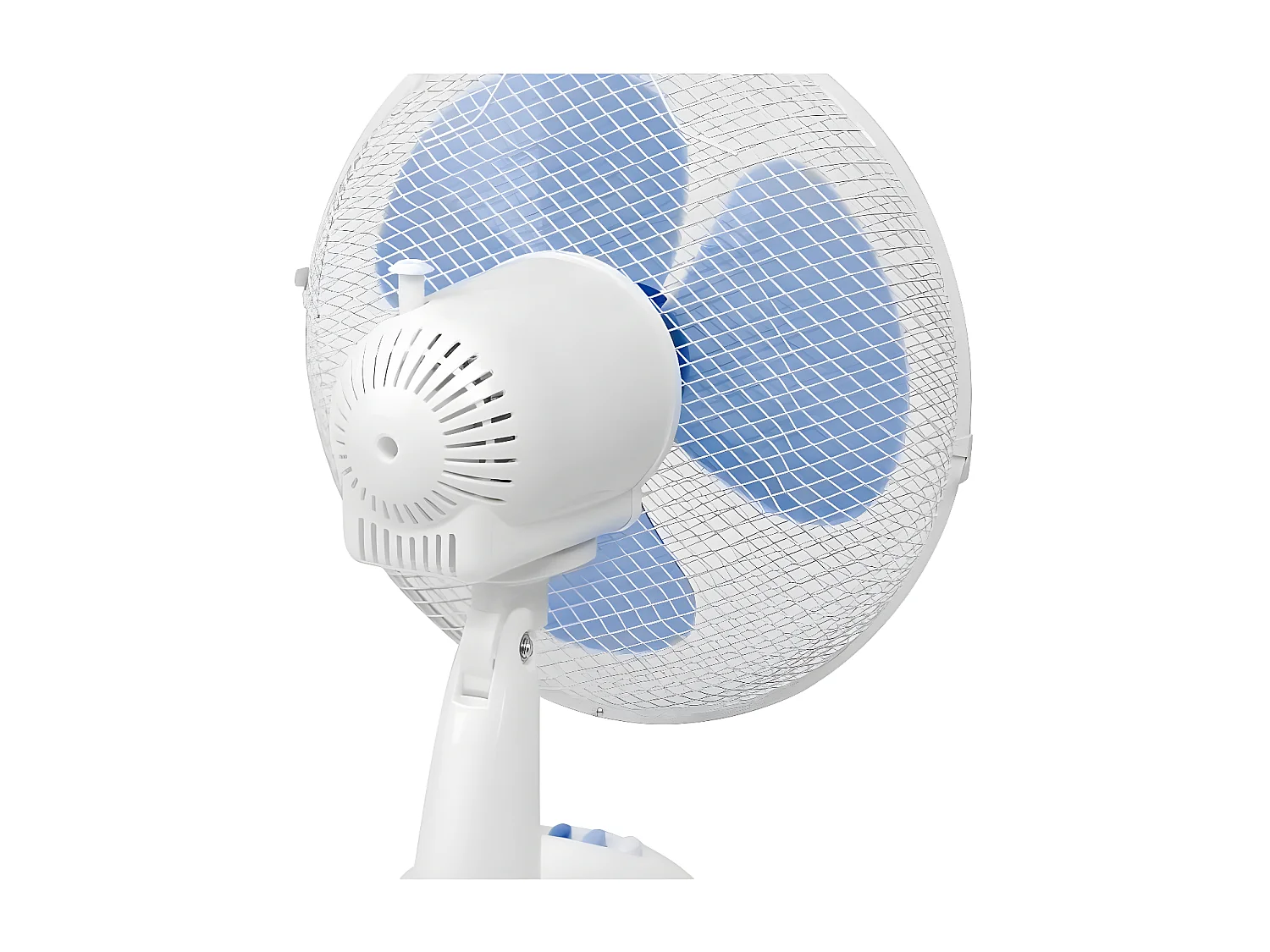 BESTRON Ventilateur de Table - Panier 35cm - Blanc - 40W - Debit dair 40,24,20m3/min. Vitesse de lair 2,49m/sec - Sonore: 49,3 d