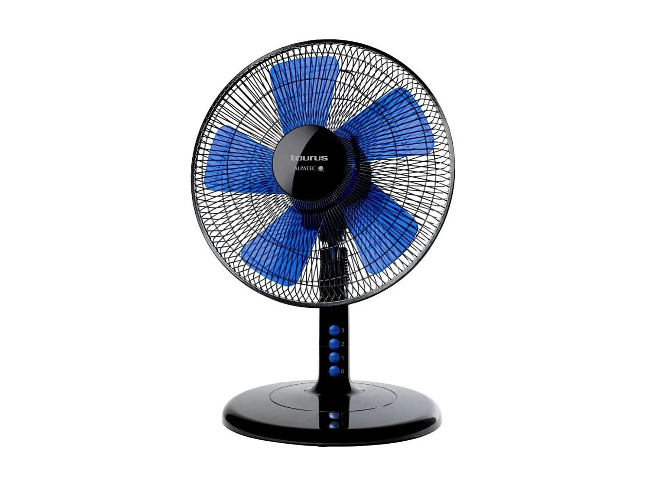 Taurus Alpatec Ventilateur de table 30cm 40w 3 vitesses noir - boreal 12 elegance