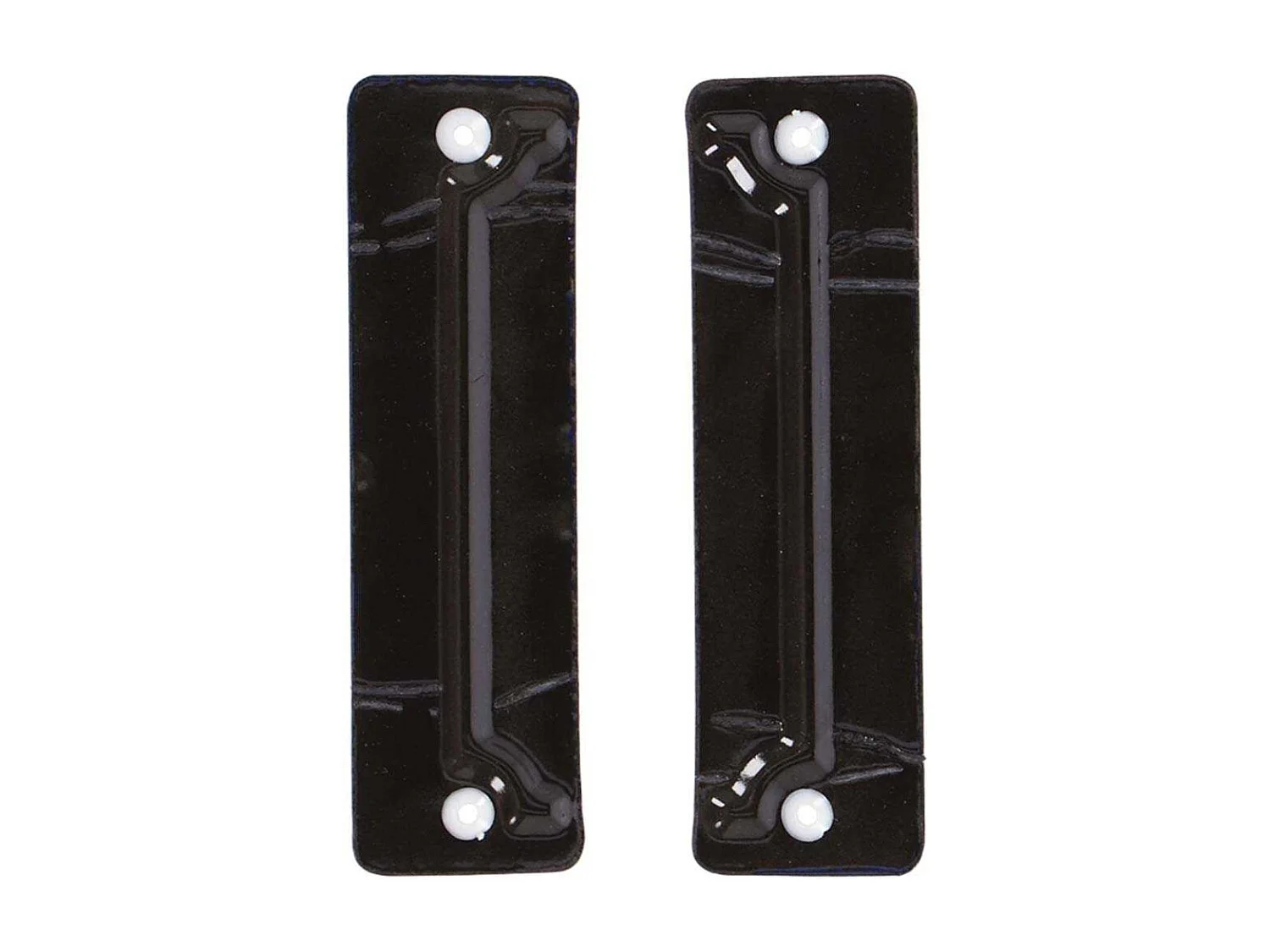 Cadre pour numéro de maison en fer émaillé (Lot de 2)