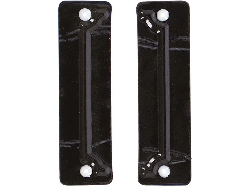 Cadre pour numéro de maison en fer émaillé (Lot de 2)
