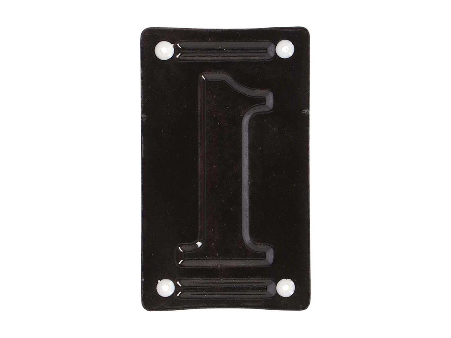 Numéro de maison en fer émaillé Chiffre 1