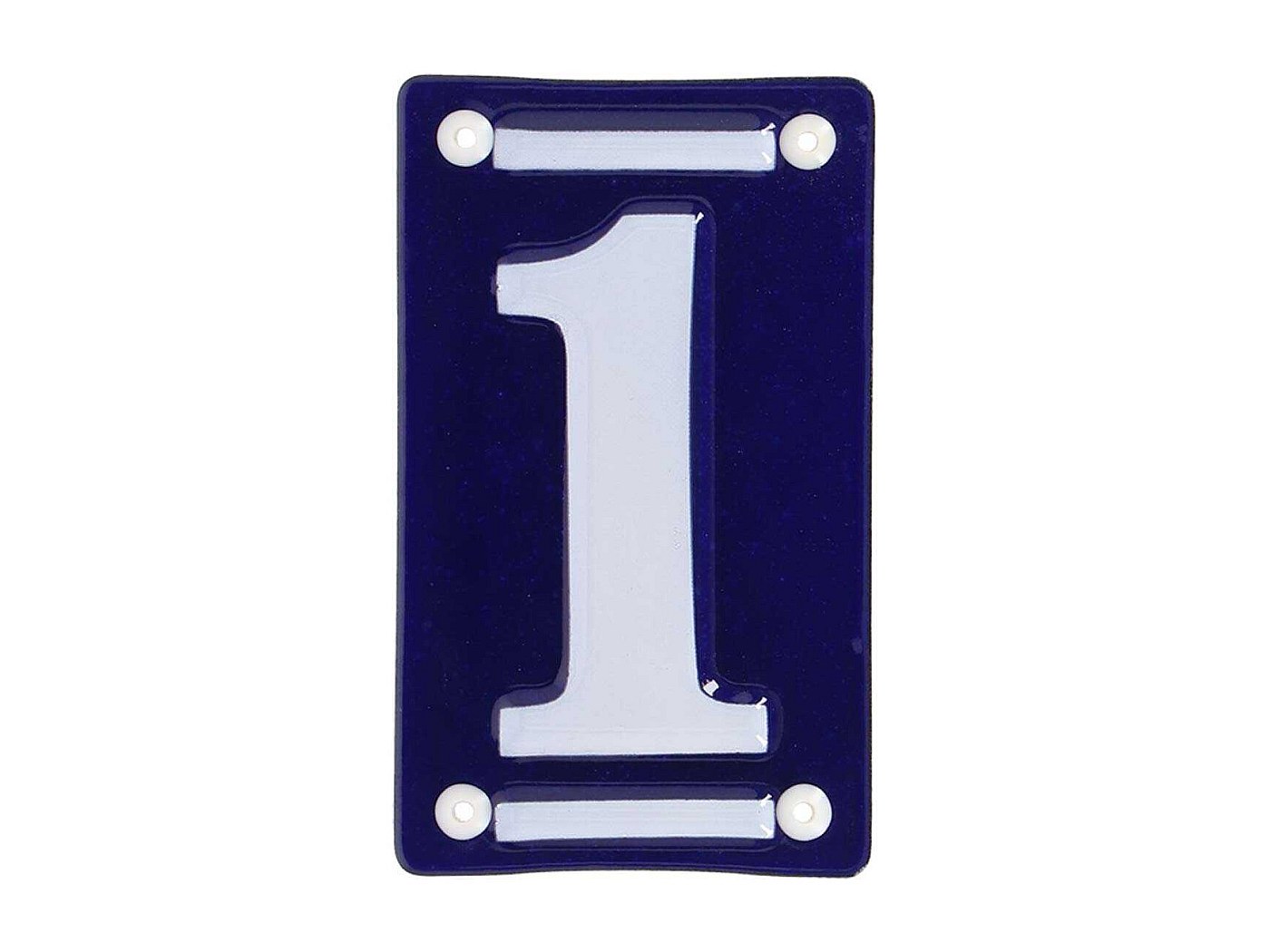 Plaque émaillée antique | numéro de maison | ancien - France