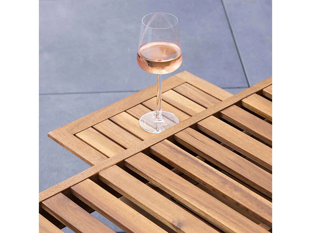 Bain de soleil en acacia Luzon