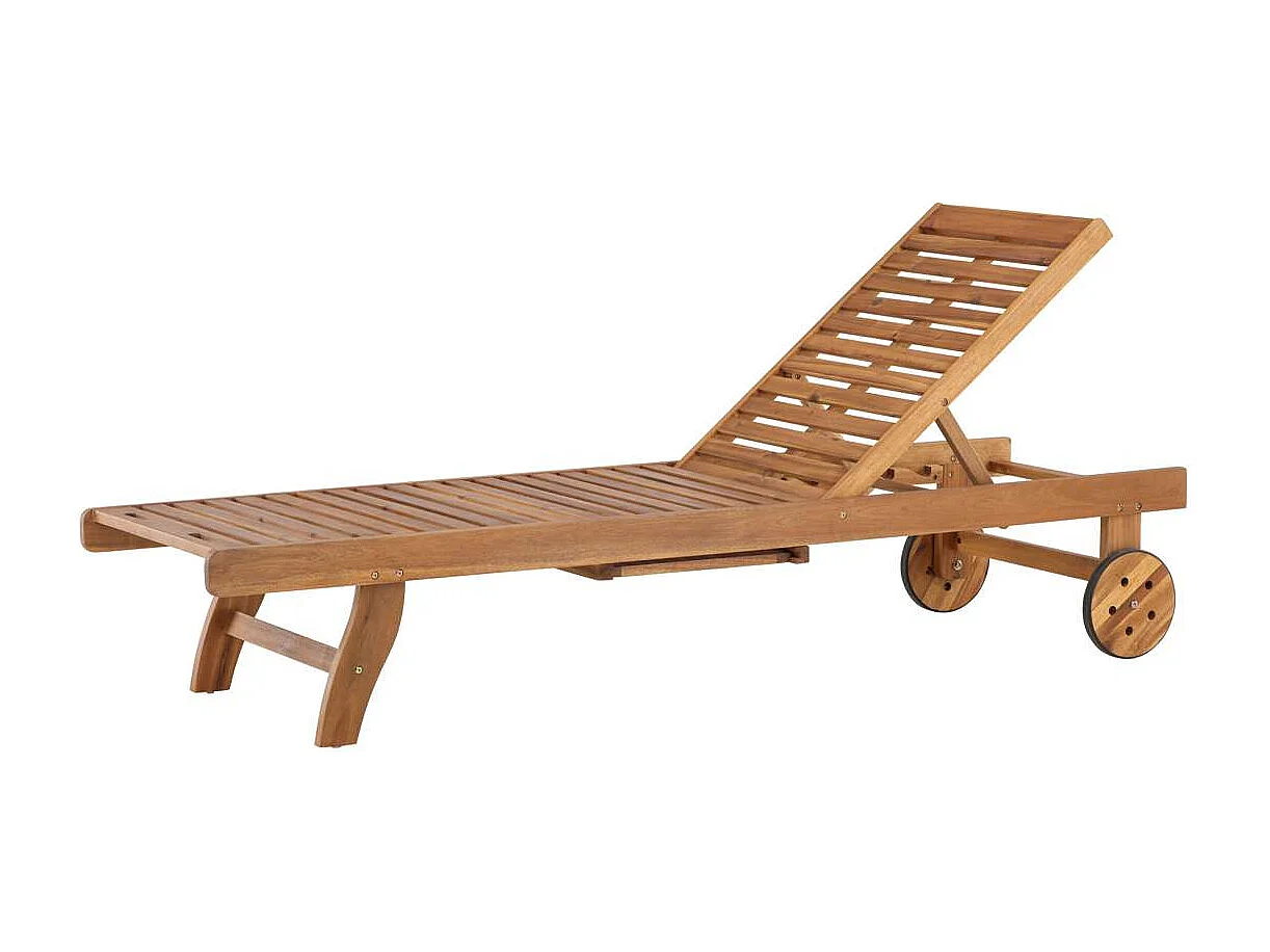 Bain de soleil en acacia Luzon