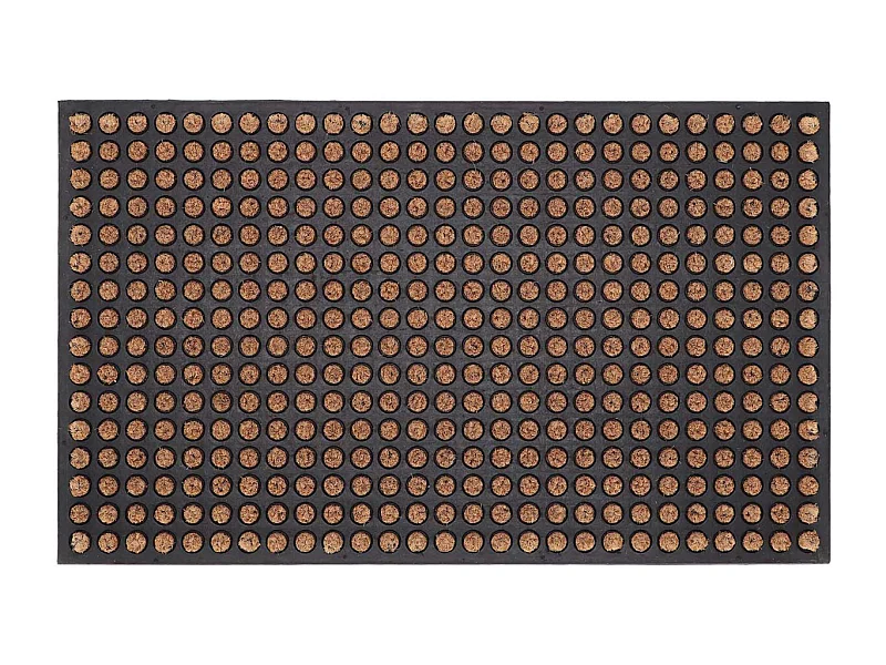 Paillasson en caoutchouc et coco 76 x 45,5 cm Points