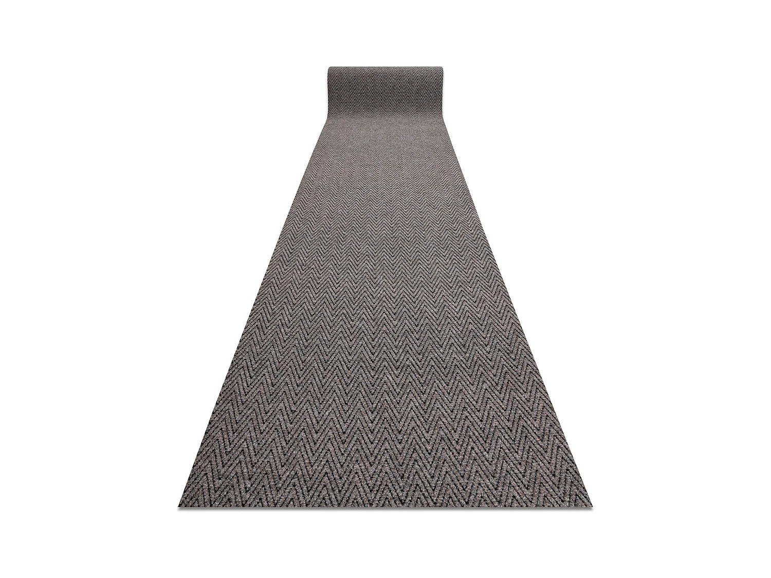 Alfombrilla antideslizante MAGNUS 1951 Zigzag exterior, interior beige 100x850 cm