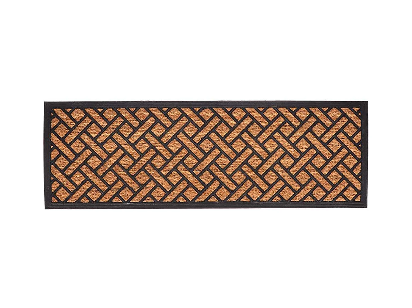 Tapis en coco et caoutchouc Tissage XL