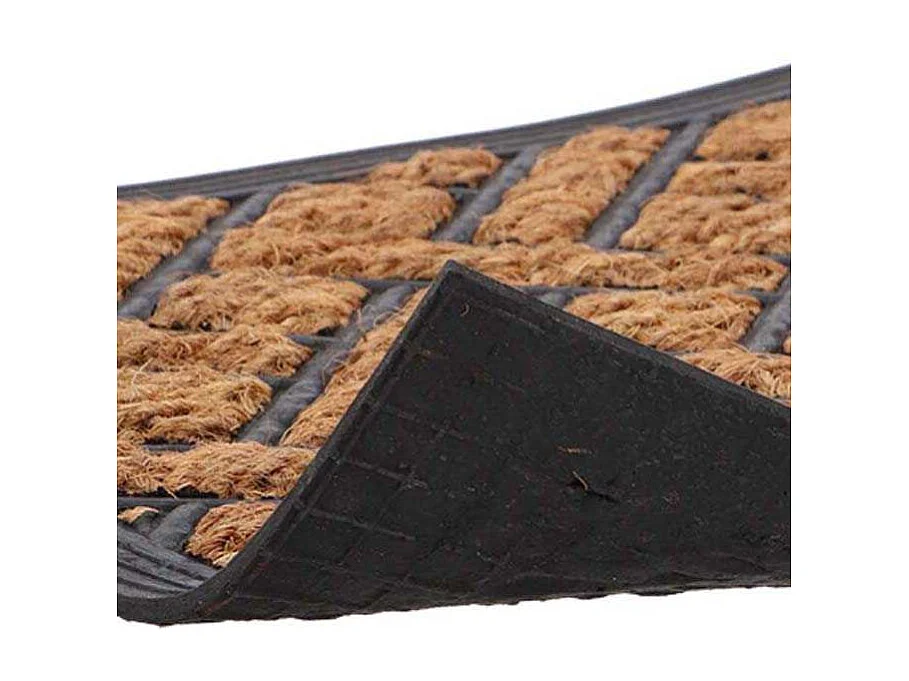 Tapis en coco et caoutchouc Tissage XL