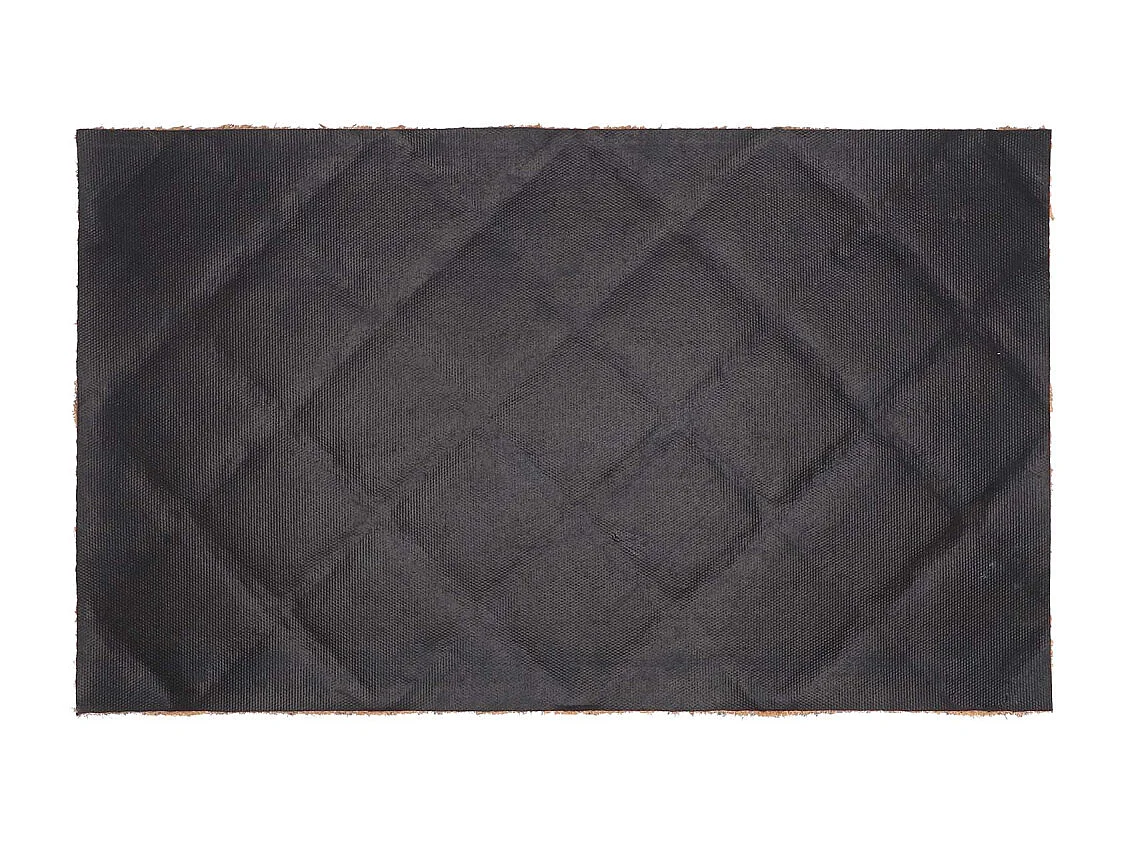 Paillasson en fibres de coco relief diamants