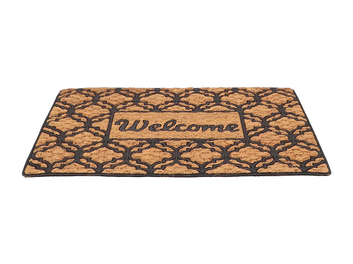 Paillasson en caoutchouc et coco Welcome