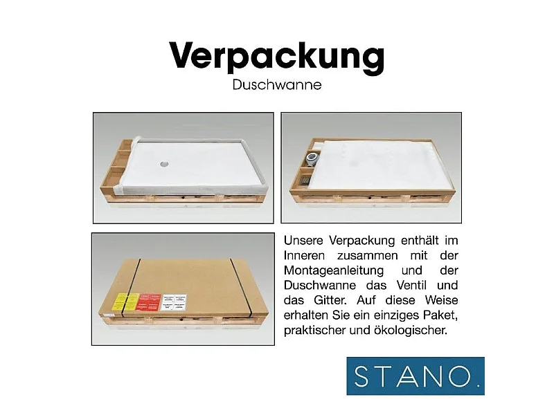 Plato de ducha pizarra DEXA crema  90x150 cm rejilla acero inox.