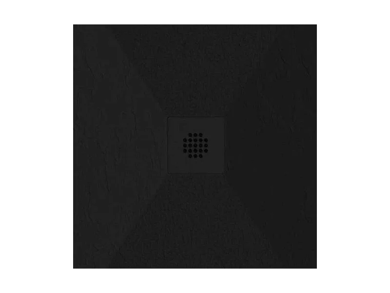 Plato de ducha pizarra DEXA NEGRO  90x90 cm rejilla color