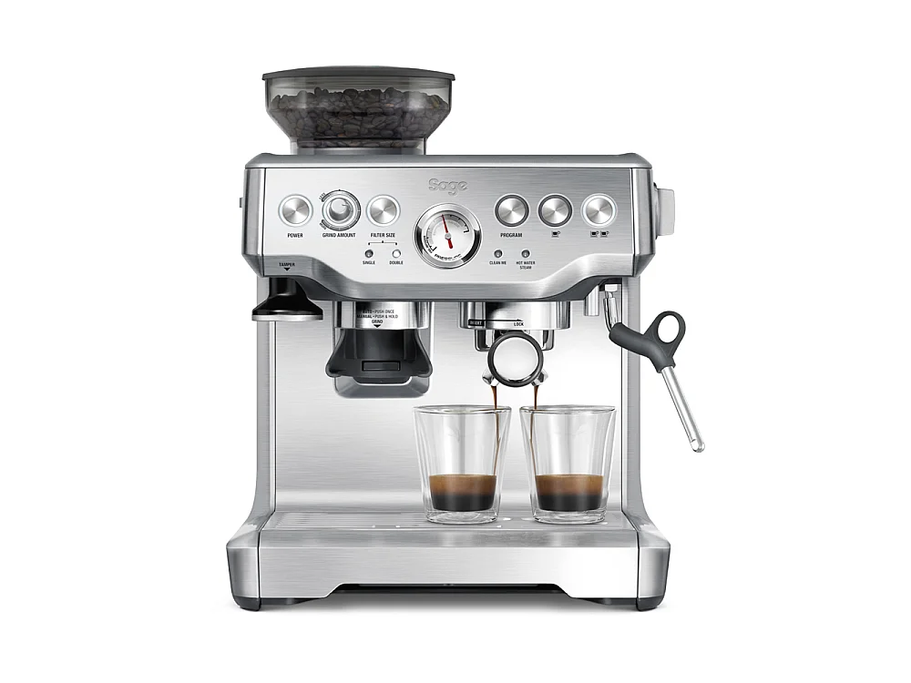 Sage Machine à expresso 15 bars avec broyeur inox brossé - SES875BSS2EEU1A