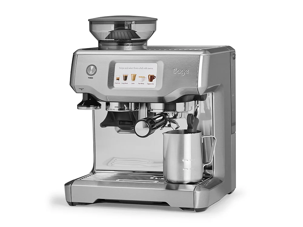 Sage Machine à expresso avec broyeur 15 bars inox brossé - SES880BSS4EEU1