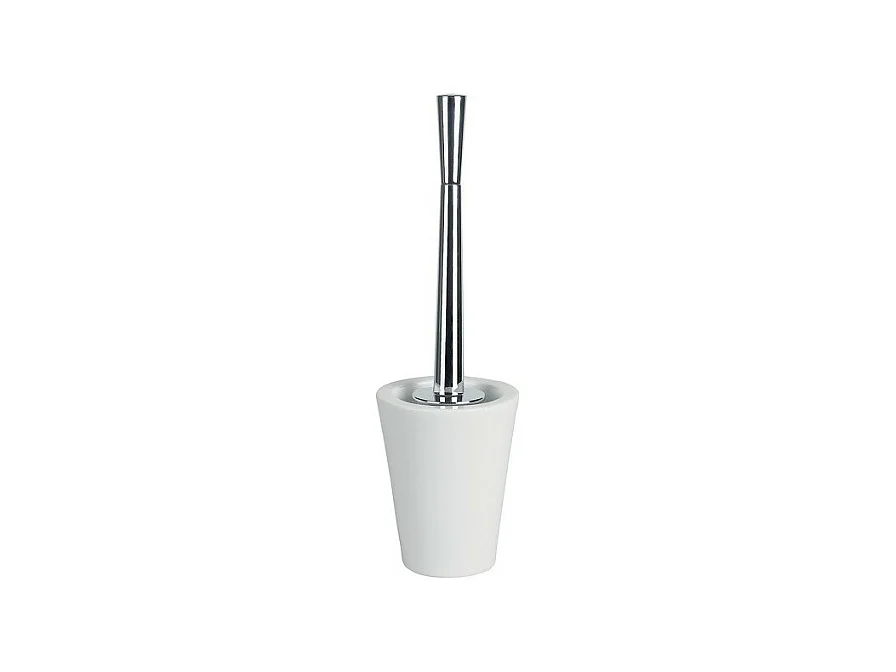 Brosse Wc avec support Porcelaine MAX LIGHT Blanc Spirella