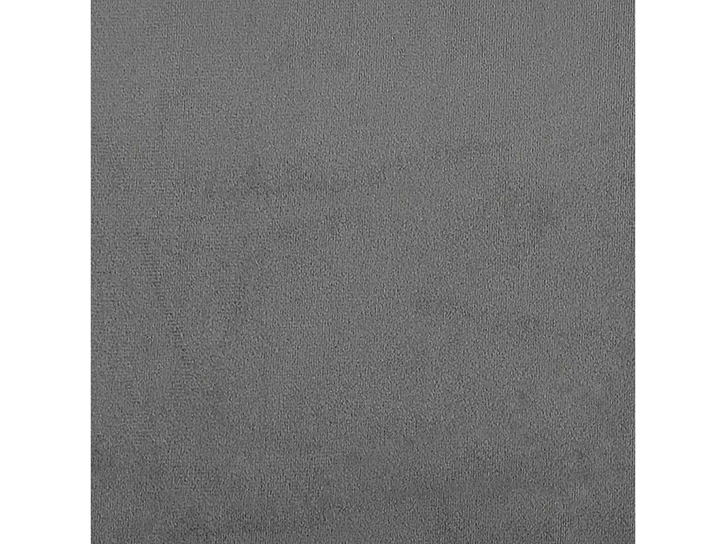 Poggiapiedi Grigio Scuro 60x50x41 cm in Tessuto Microfibra