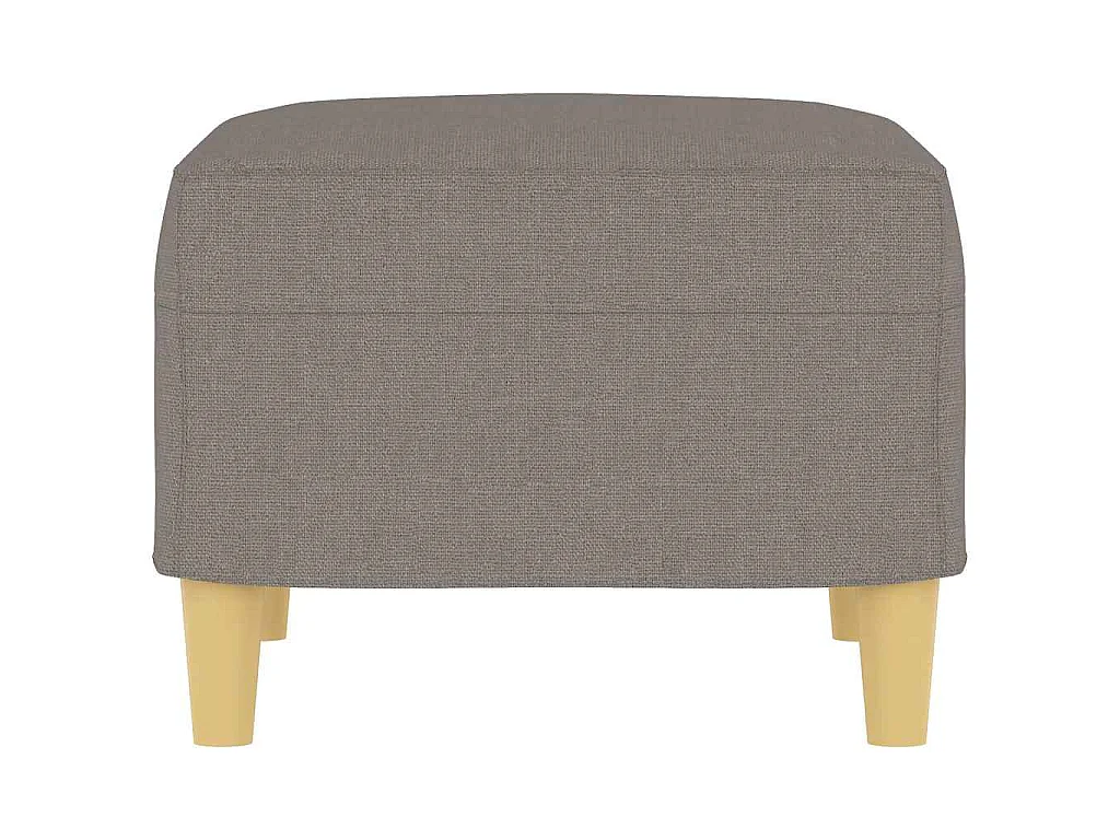 Repose-pied Taupe 60x50x41 cm Tissu