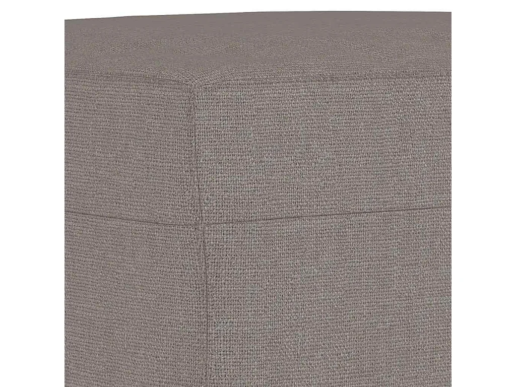 Repose-pied Taupe 60x50x41 cm Tissu