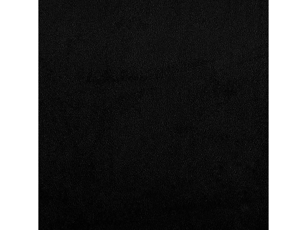 Fußhocker Schwarz 60x50x41 cm Mikrofasergewebe